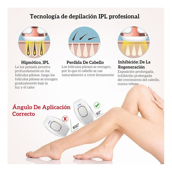 Depilación Láser Permanente - Definitive Professional - Luz Pulsada IPL